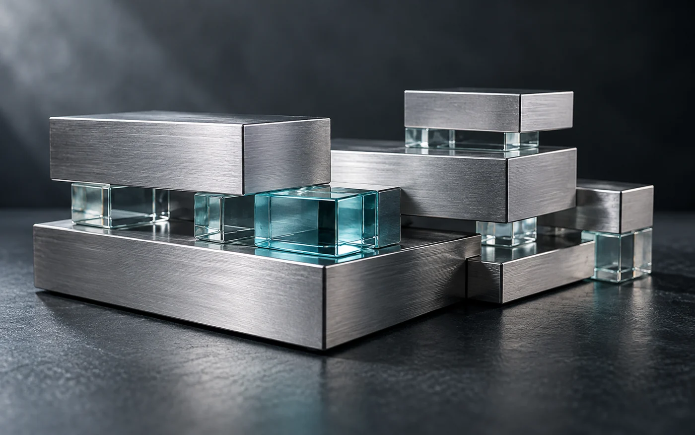 Ilustración conceptual de una arquitectura modular de software
